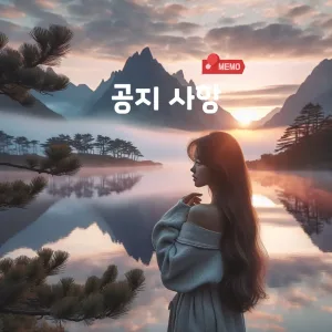 필수 공지 사항