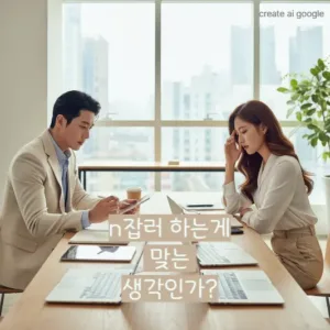 n잡러 맞는생각인가?