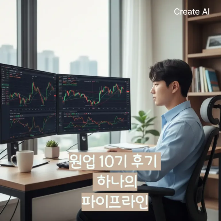 원업 10기 후기 하나의 파이프라인